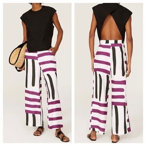 Mossi Printed Wide Leg Pants